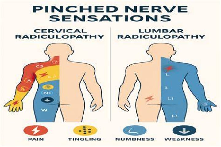 Can a pinched nerve in your back cause hand numbness?
