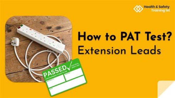 How often should extension leads be PAT tested?