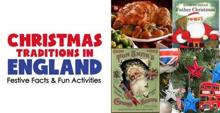 What are 3 Christmas traditions in England?