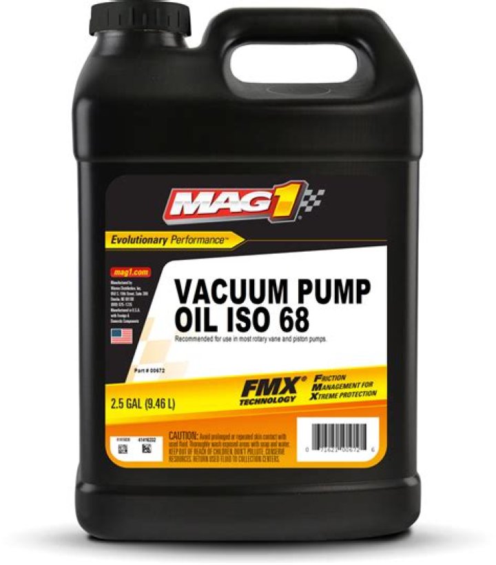 What kind of oil do you use in a vacuum pump?