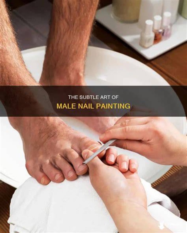 What percentage of women paint their toenails?