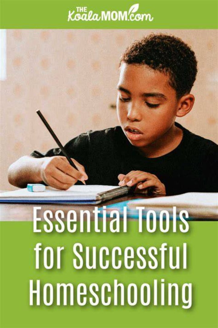 What tools are needed for homeschooling?