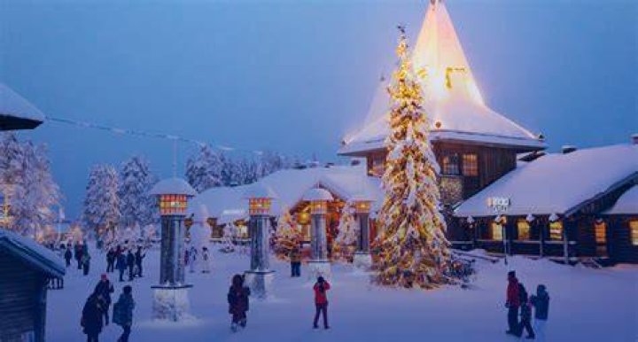 Where does Santa Claus live in Finland?